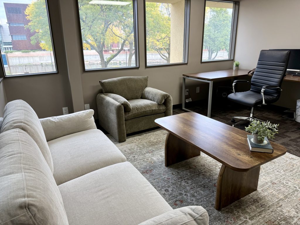 Main office, patient view Main office located in downtown Rochester